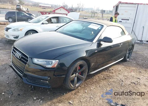 2015 Audi A5 2.0T Premium из США, поврежденный, VIN WAUMFAFH4FN011708